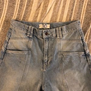 Free People Wide Leg Jeans